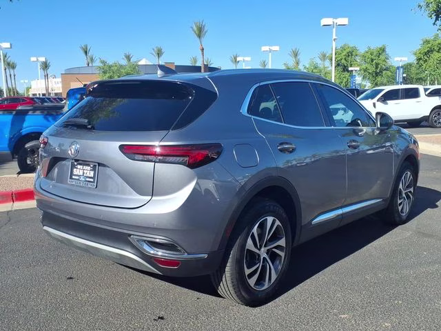 2021 Satin Steel Gray Metallic Buick Envision Essence FWD SUV