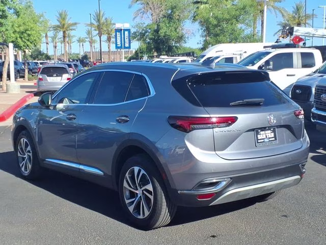 2021 Satin Steel Gray Metallic Buick Envision Essence FWD SUV
