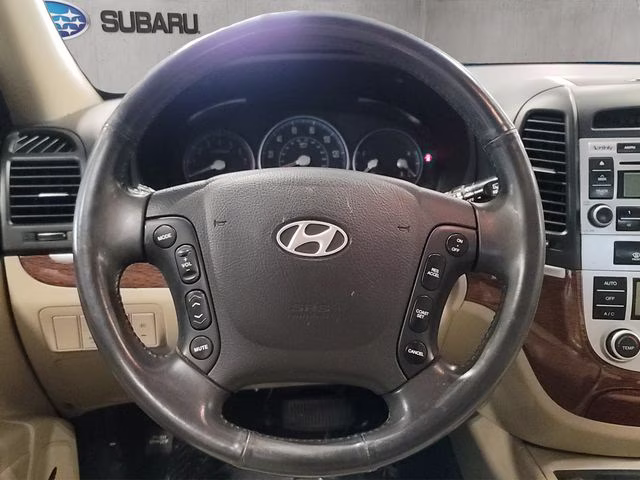2008 Powder White Pearl (PIO) Hyundai Santa Fe SE AWD SUV