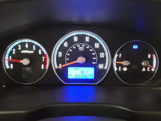 2008 Powder White Pearl (PIO) Hyundai Santa Fe SE AWD SUV