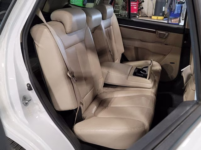 2008 Powder White Pearl (PIO) Hyundai Santa Fe SE AWD SUV