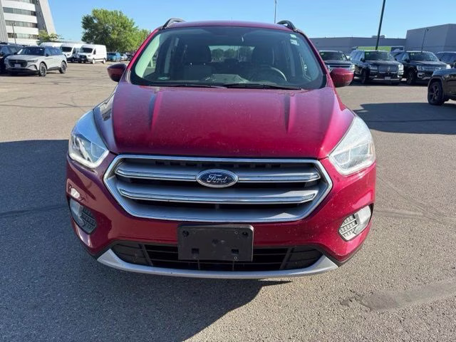 2017 Ruby Red Metallic Tinted Clearcoat Ford Escape SE 4X4 SUV