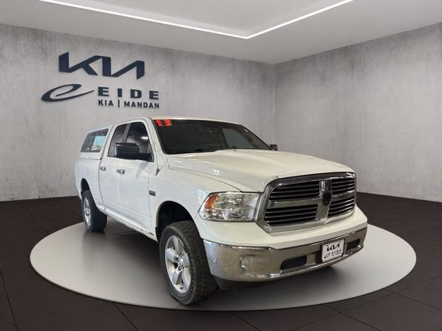 2013 Bright White Clearcoat Ram 1500 Big Horn 4X4 Truck