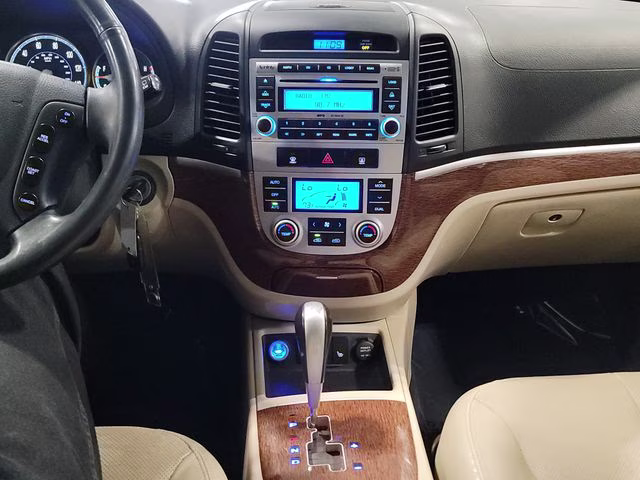 2008 Powder White Pearl (PIO) Hyundai Santa Fe SE AWD SUV