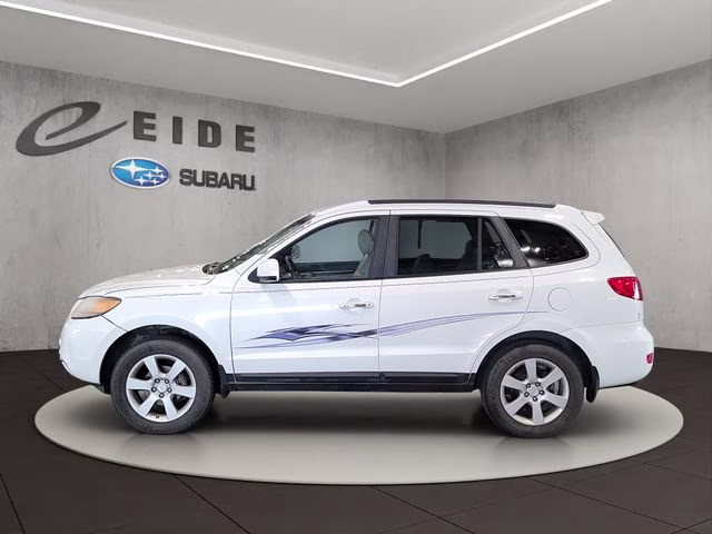 2008 Powder White Pearl (PIO) Hyundai Santa Fe SE AWD SUV