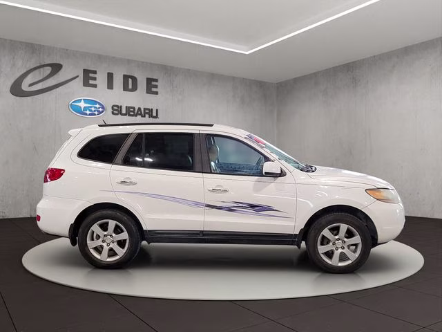 2008 Powder White Pearl (PIO) Hyundai Santa Fe SE AWD SUV