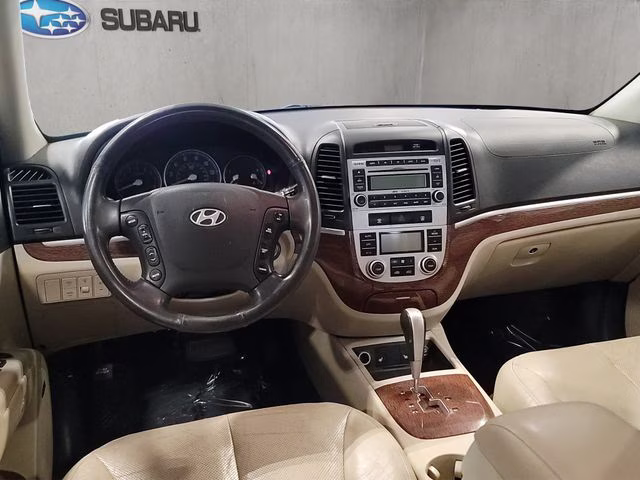 2008 Powder White Pearl (PIO) Hyundai Santa Fe SE AWD SUV