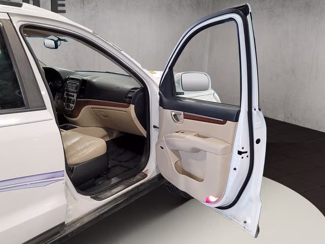 2008 Powder White Pearl (PIO) Hyundai Santa Fe SE AWD SUV