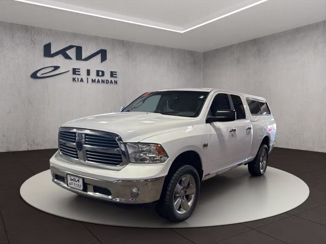 2013 Bright White Clearcoat Ram 1500 Big Horn 4X4 Truck