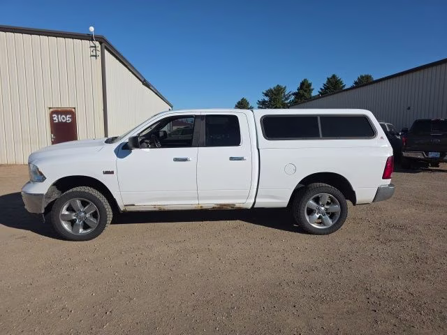 2013 White Ram 1500 Big Horn 4X4 Truck