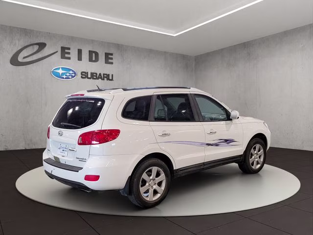 2008 Powder White Pearl (PIO) Hyundai Santa Fe SE AWD SUV