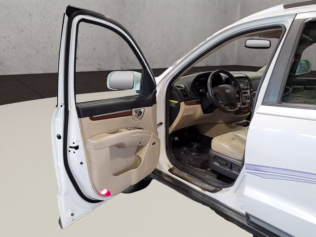 2008 Powder White Pearl (PIO) Hyundai Santa Fe SE AWD SUV
