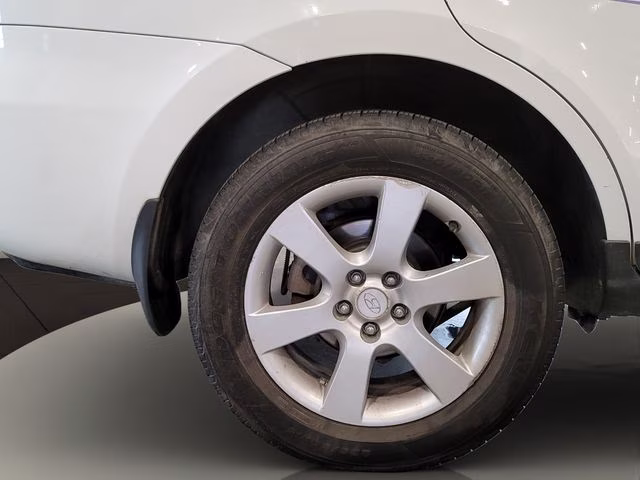 2008 Powder White Pearl (PIO) Hyundai Santa Fe SE AWD SUV