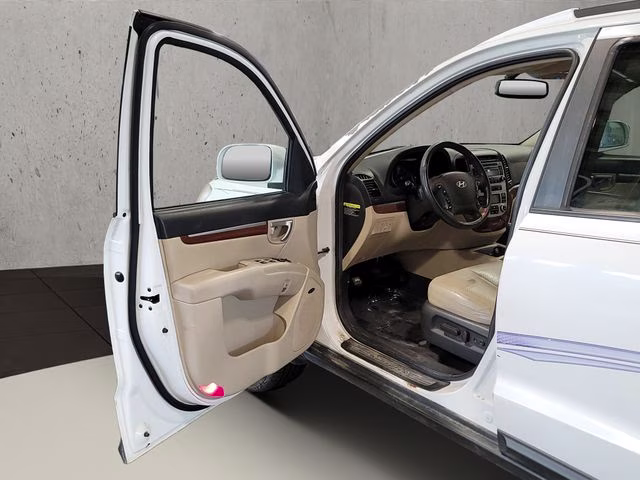 2008 Powder White Pearl (PIO) Hyundai Santa Fe SE AWD SUV