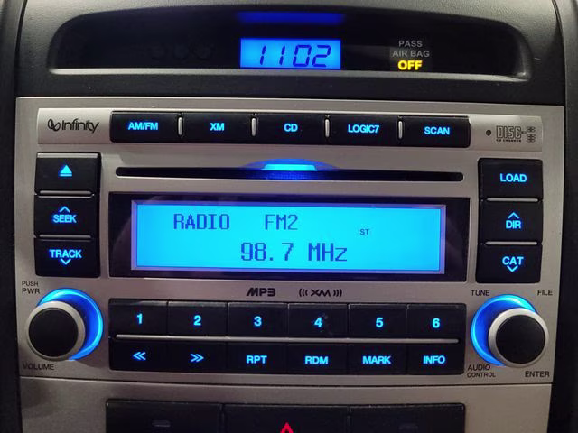 2008 Powder White Pearl (PIO) Hyundai Santa Fe SE AWD SUV
