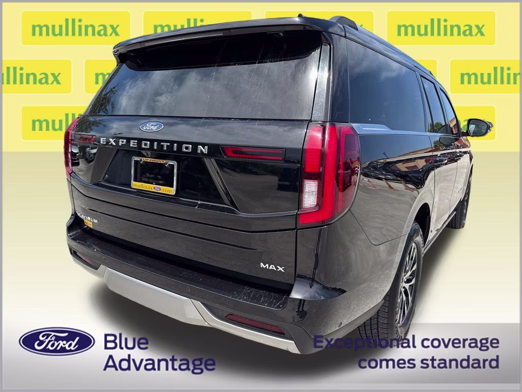 2025 Agate Black Metallic Ford Expedition Max Platinum 4X4 SUV