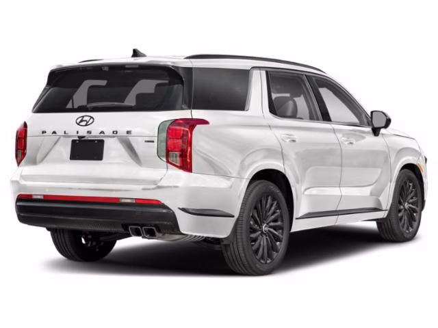 2025 Hyper White Hyundai Palisade Calligraphy Night Edition AWD SUV
