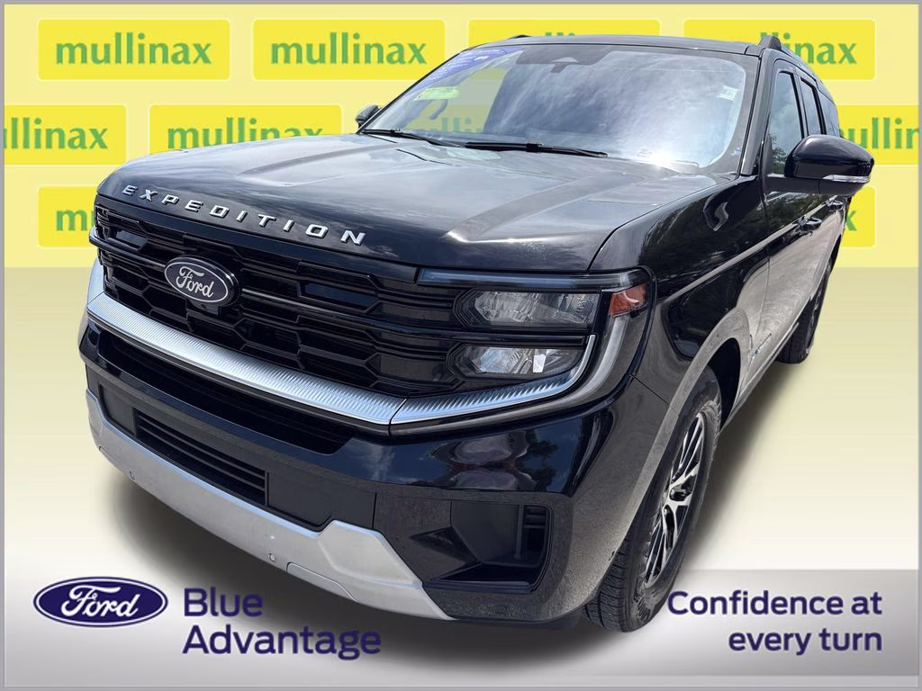 2025 Agate Black Metallic Ford Expedition Max Platinum 4X4 SUV