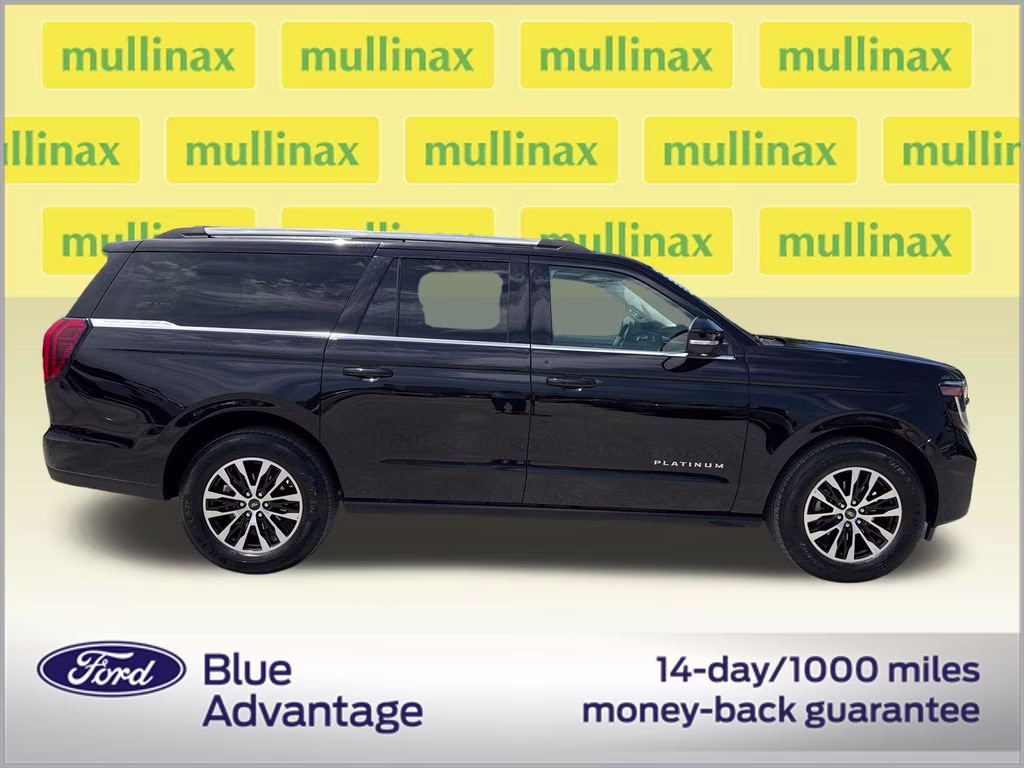 2025 Agate Black Metallic Ford Expedition Max Platinum 4X4 SUV
