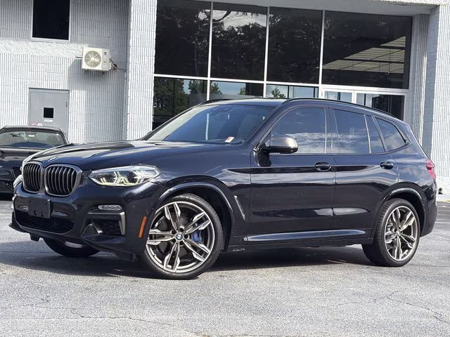 2019 Carbon Black Metallic BMW X3 M40i AWD SUV