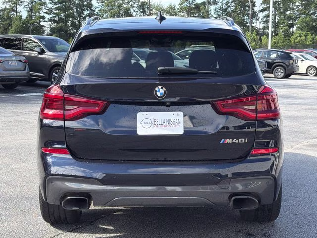 2019 Carbon Black Metallic BMW X3 M40i AWD SUV