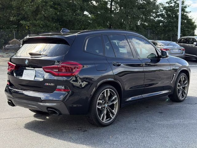 2019 Carbon Black Metallic BMW X3 M40i AWD SUV