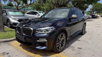 2019 Carbon Black Metallic BMW X3 M40i AWD SUV