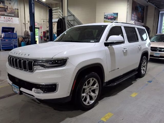 2022 Bright White Clearcoat Jeep Wagoneer Series II 4X4 SUV