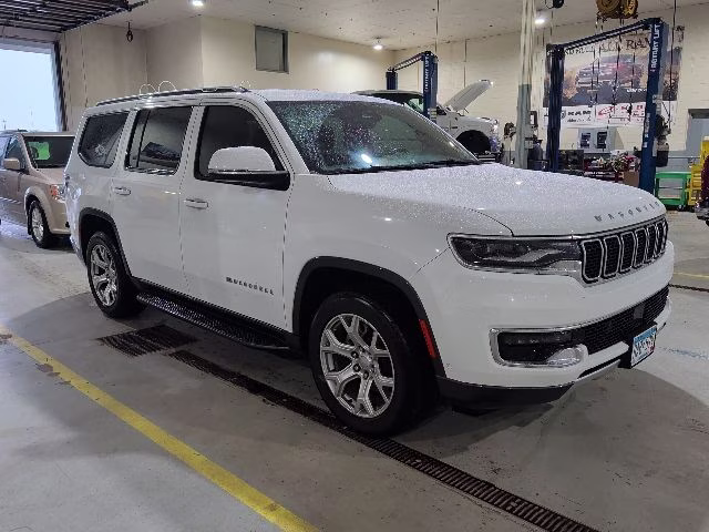 2022 Bright White Clearcoat Jeep Wagoneer Series II 4X4 SUV