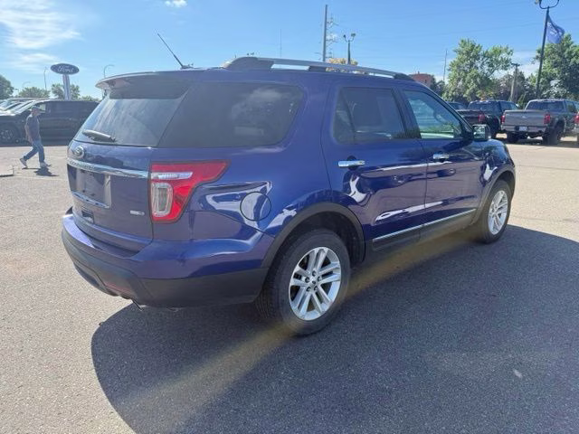 2015 Deep Impact Blue Metallic Ford Explorer XLT 4X4 SUV