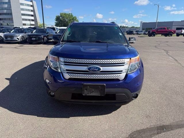 2015 Deep Impact Blue Metallic Ford Explorer XLT 4X4 SUV