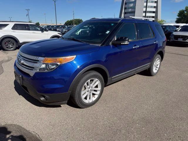 2015 Deep Impact Blue Metallic Ford Explorer XLT 4X4 SUV
