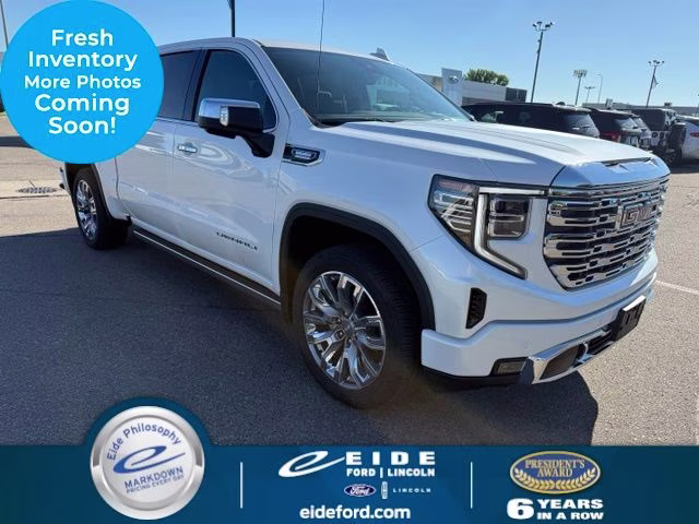 2024 White Frost Tricoat GMC Sierra 1500 Denali 4X4 Truck