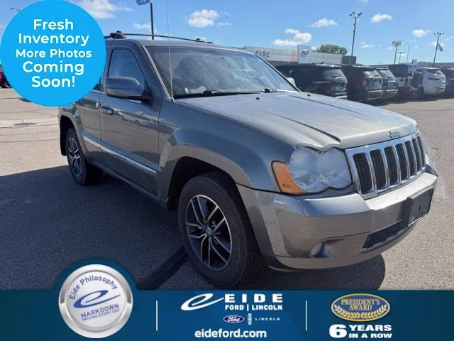 2008 Mineral Gray Metallic Clearcoat Jeep Grand Cherokee Limited 4X4 SUV