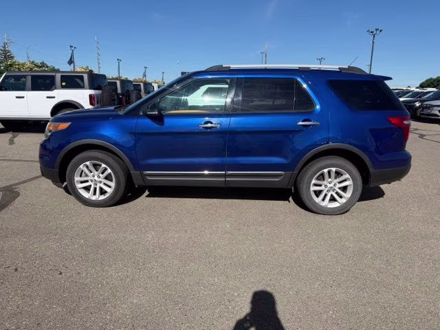 2015 Deep Impact Blue Metallic Ford Explorer XLT 4X4 SUV