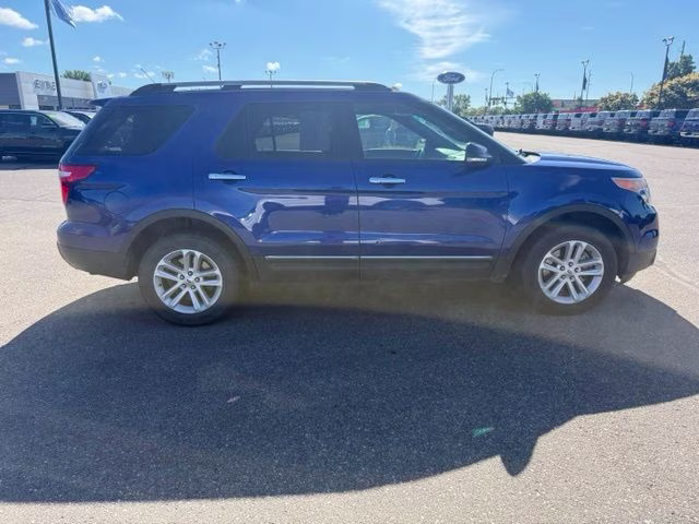 2015 Deep Impact Blue Metallic Ford Explorer XLT 4X4 SUV