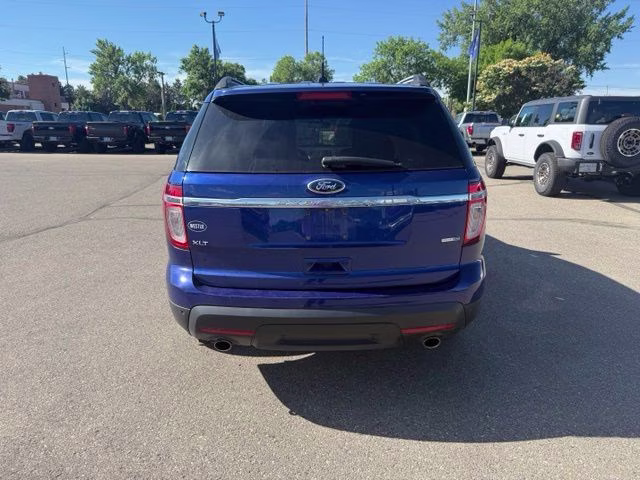 2015 Deep Impact Blue Metallic Ford Explorer XLT 4X4 SUV