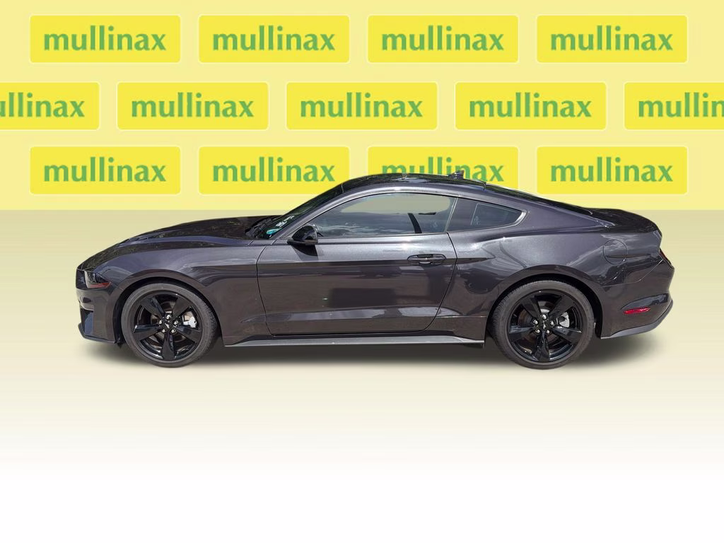 2022 Dark Matter Gray Metallic Ford Mustang EcoBoost Premium RWD Coupe