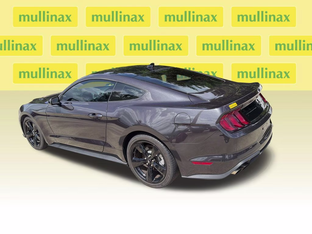 2022 Dark Matter Gray Metallic Ford Mustang EcoBoost Premium RWD Coupe