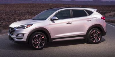 2019 White Hyundai Tucson SE AWD SUV