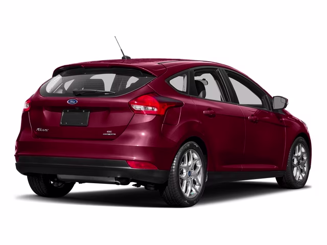 2017 Ruby Red Metallic Ford Focus SEL FWD Hatchback