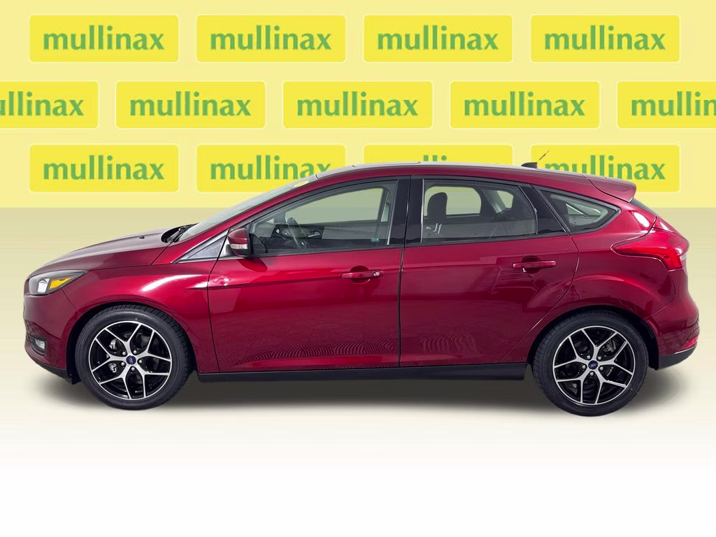 2017 Ruby Red Metallic Tinted Clearcoat Ford Focus SEL FWD Hatchback