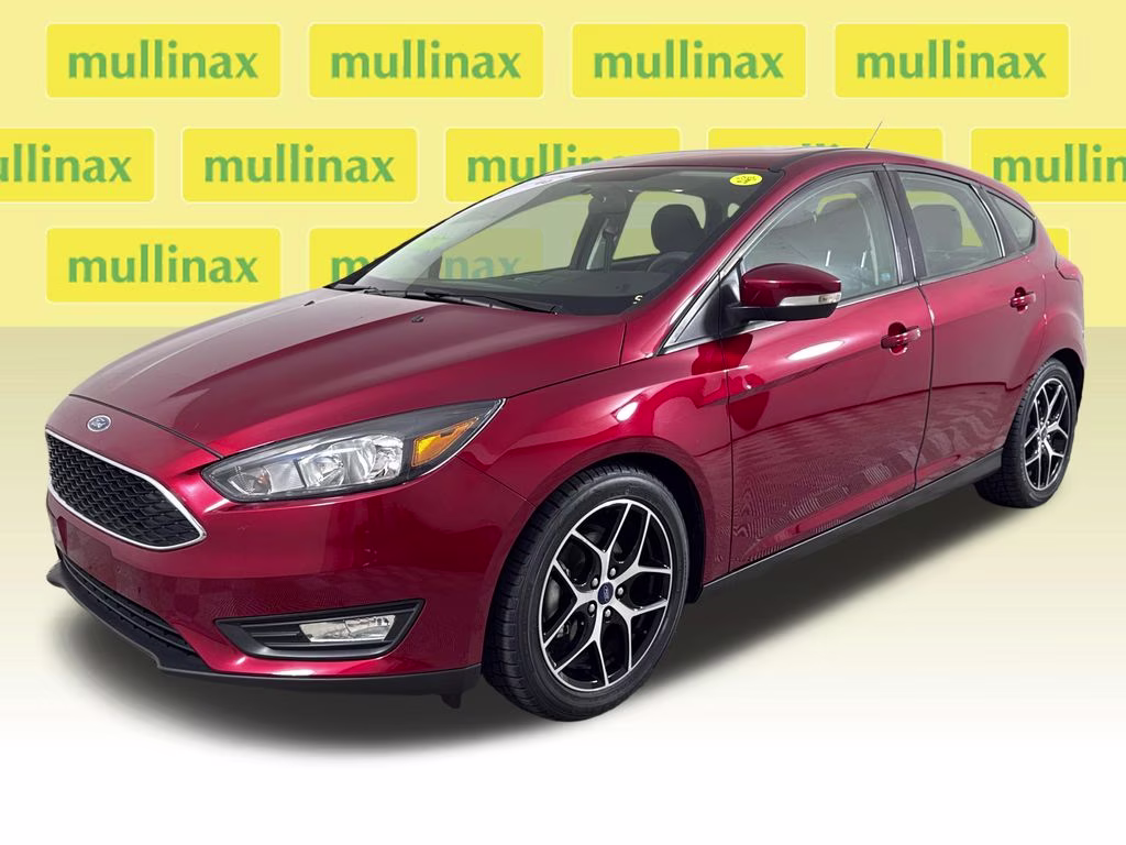 2017 Ruby Red Metallic Tinted Clearcoat Ford Focus SEL FWD Hatchback