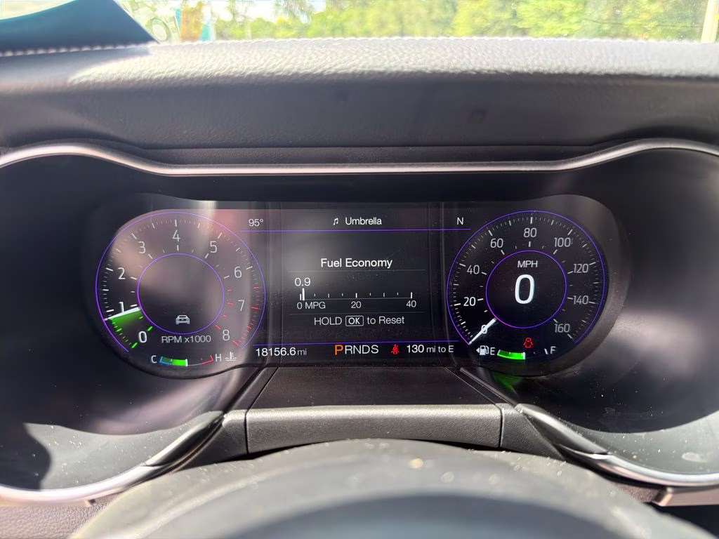 2022 Dark Matter Gray Metallic Ford Mustang EcoBoost Premium RWD Coupe