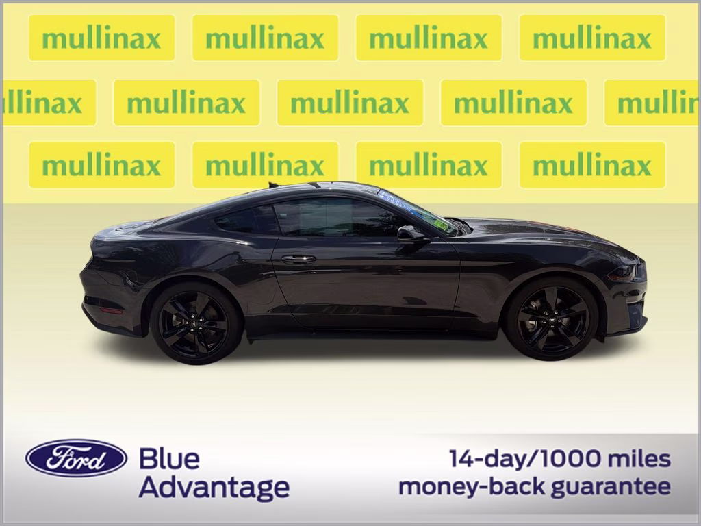 2022 Dark Matter Gray Metallic Ford Mustang EcoBoost Premium RWD Coupe