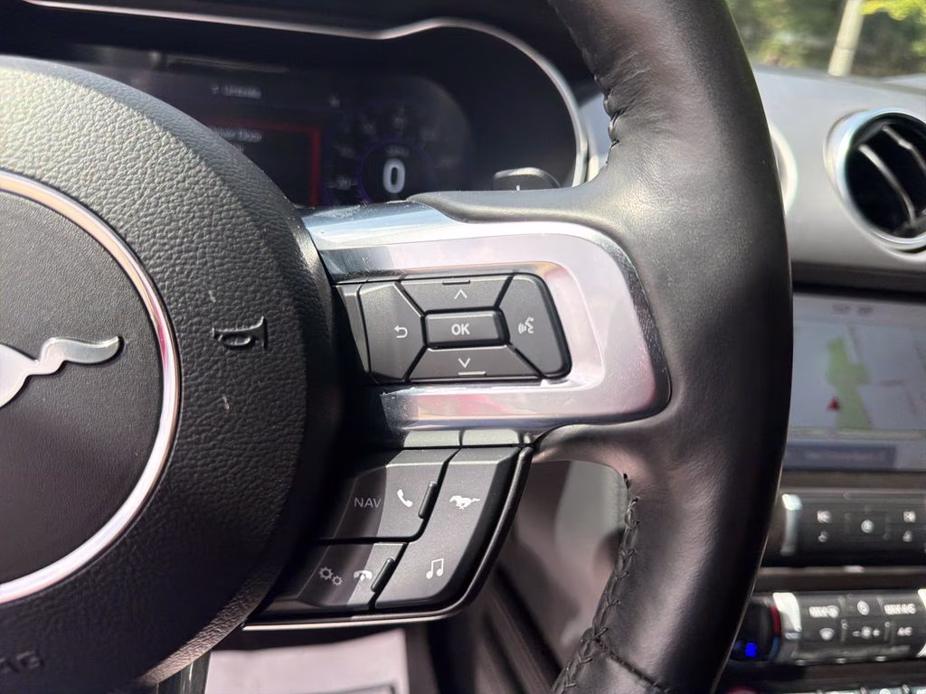 2022 Dark Matter Gray Metallic Ford Mustang EcoBoost Premium RWD Coupe
