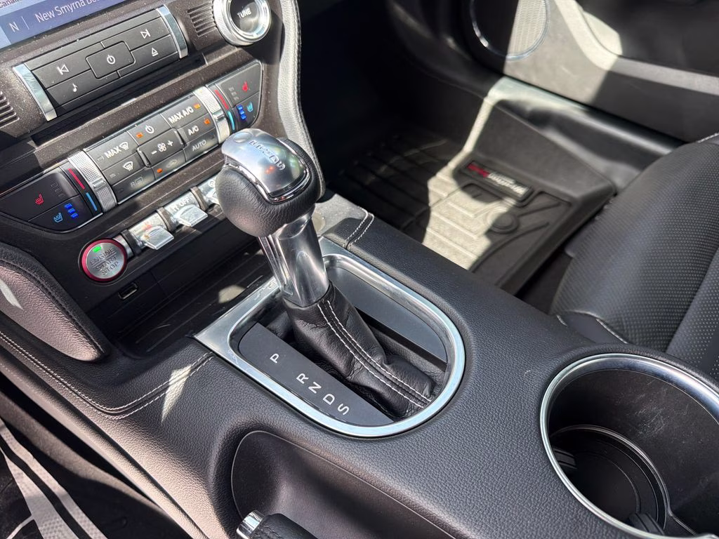 2022 Dark Matter Gray Metallic Ford Mustang EcoBoost Premium RWD Coupe
