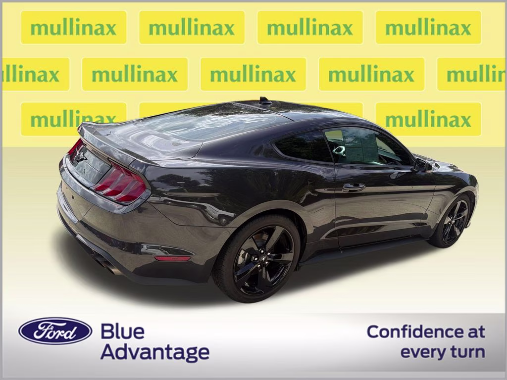 2022 Dark Matter Gray Metallic Ford Mustang EcoBoost Premium RWD Coupe