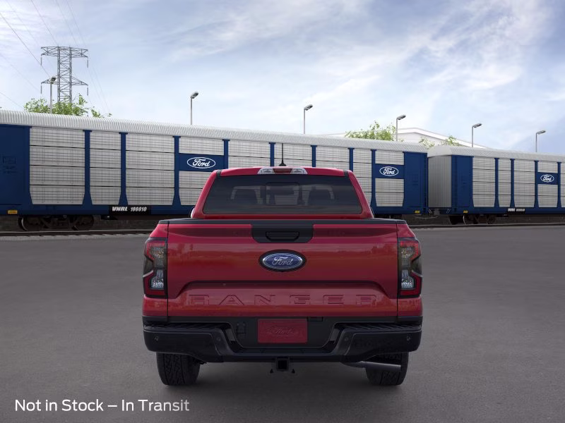 2026 Ruby Red Metallic Tinted Clearcoat Ford Ranger XLT Crew Cab Pickup RWD Truck