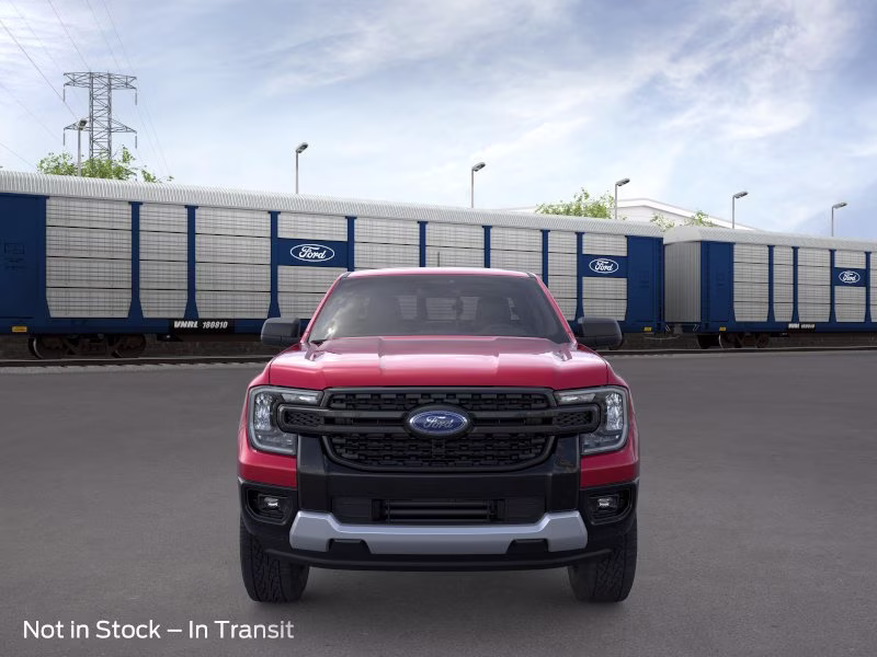 2026 Ruby Red Metallic Tinted Clearcoat Ford Ranger XLT Crew Cab Pickup RWD Truck